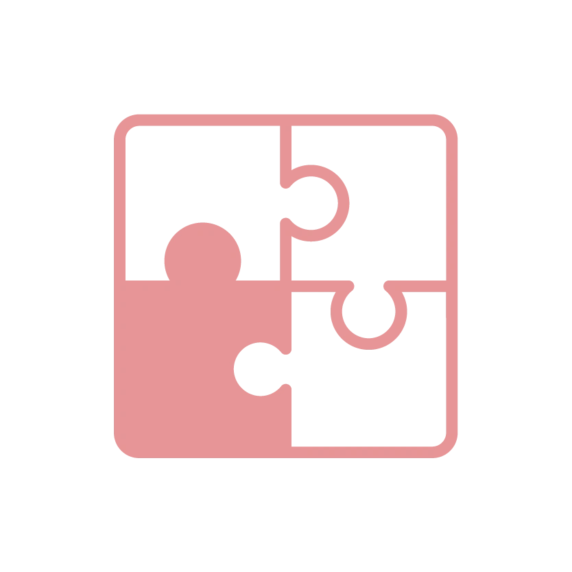 puzzle pieces icon