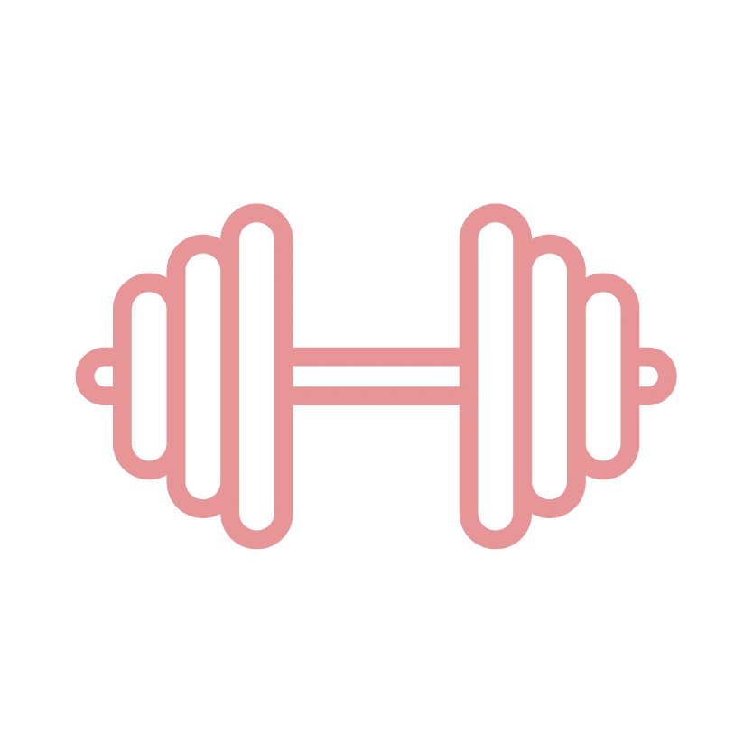 dumbell weight icon